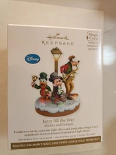 Hallmark Keepsake 2011 Disney Jazzy All the Way Mickey and Friends W/ BOX NEW