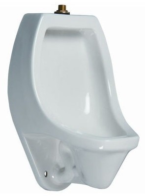 PROFLO PF1815 White 0.5 Gpf 3/4'' Top Spud Urinal