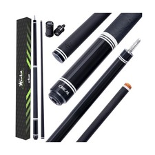 CRICAL Carbon Fiber Pool Cue 58 19oz Billiard Cue Pro Taper Shaft Low Def