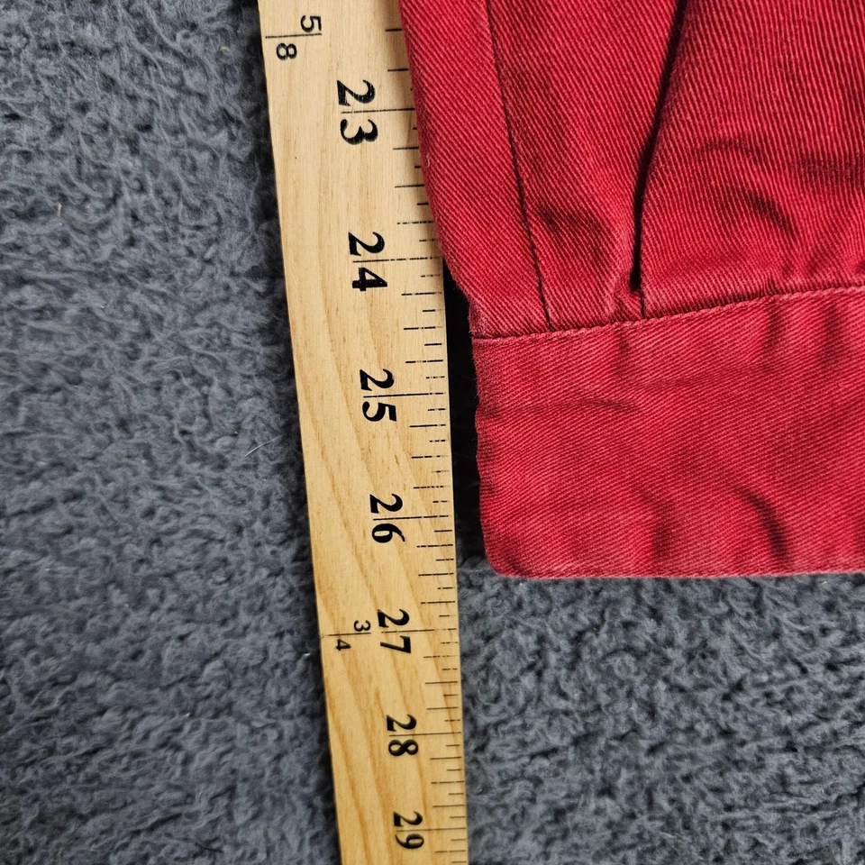 Calça jogger masculina sarja de algodão vermelha Gucci com listras laterais brancas, feita na Itália - Imagem 4 de 4