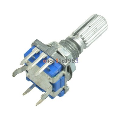 10pcs rotary encoder with switch EC11 audio digital potentiometer 20mm handle #l