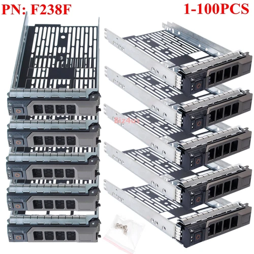 Lot 3.5" SAS SATA Caddy Tray For Dell T710 T610 T410 T310 0F238F T420 T620 320
