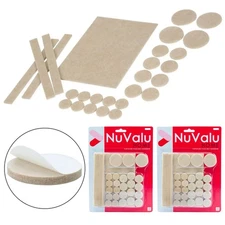 76 X Felt Floor Protector Pads Furniture Self Adhesive No Scratch Grip Anti Slip