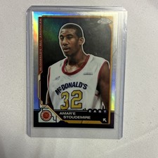 Topps Amar'e Stoudemire East 2025 Chrome McDonald's All American Refractor #82