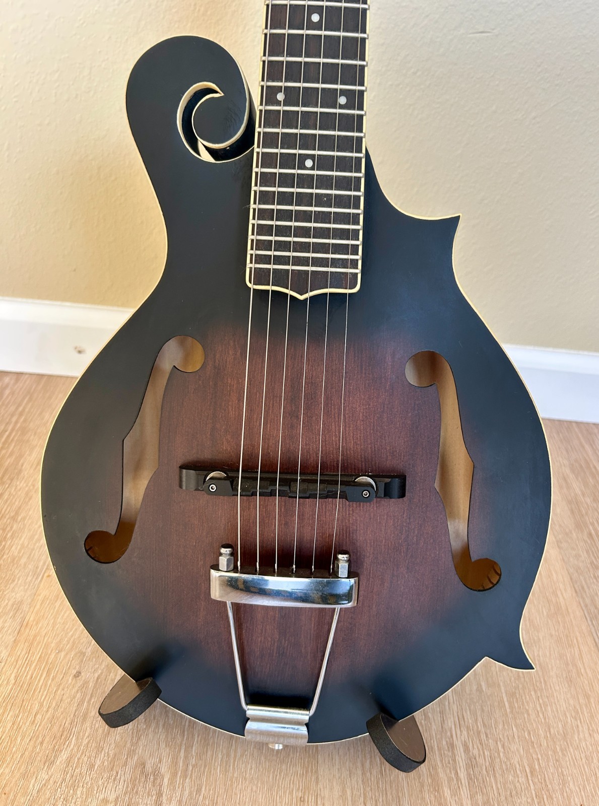 Gold Tone F-6 F-Style Mando-Guitar with Pickup and Case