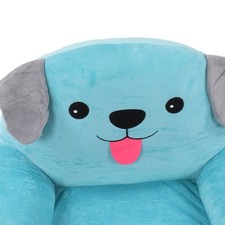 Blue Puppy Children's Sofa Cute Cartoon Folding Small Sofa Bed Dual Use Child