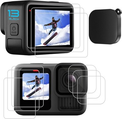 PCTC 9PCS Hero 13 Tempered Glass for GoPro Hero 13 Black