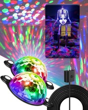 12 ft Skeleton Lighting Kit, Not Include Skeleton Multi-Color Multicolor