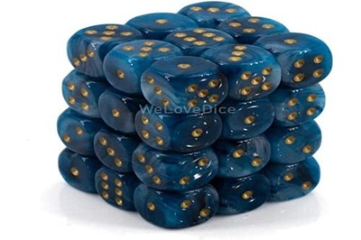 d6Cube12mmPhantom TLgd - Chessex (Pack of 36)