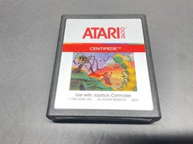 Atari 2600 Centipede Game and Manual  Tested
