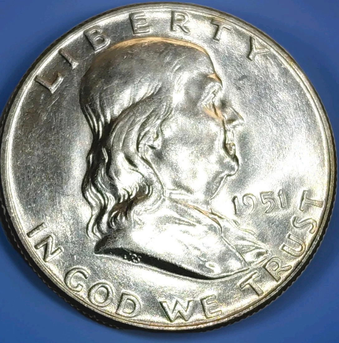 1951 D Franklin Half Dollar for sale | eBay