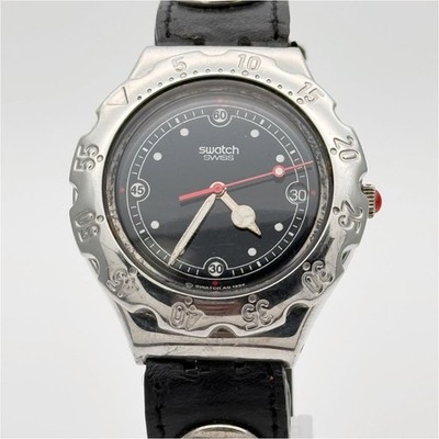Used Swatch Operation PATENTED YDS401 IRONY Made in 1994