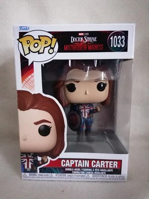 Figurine Funko POP neuve CAPTAIN CARTER - MARVEL STUDIOS DOCTOR STRANGE - N°1033 - Photo 1/2