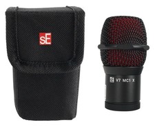 Se Electronics V7 MC1 X BLACK Wireless Mic Capsule Pouch for Shure Transmitter