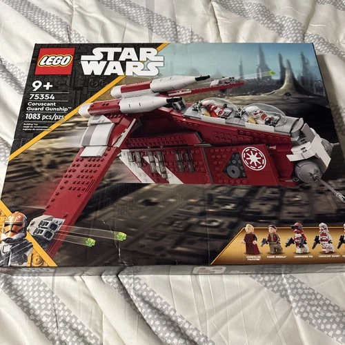 Star Wars 75354 Coruscant Guard Gunship – Brand New & Sealed slight shelf ware