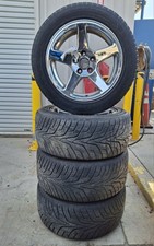 Cobra Style 17 Replica Rim Set 4 17x9 Wheels Wtires Off 2005 Ford Mustang Gt Cobra Style 17 Replica Rim Set 4 17x9 Wheels Wtires Off 2005 Ford Mustang Gt