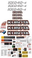 Fits KUBOTA KX040-4 Decal Kit MINI EXCAVATOR / safety decals /3M VINYL