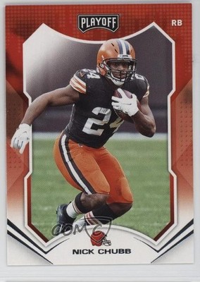2021 Panini Playoff Nick Chubb #40 0kz8