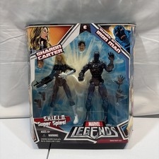 MARVEL LEGENDS SHIELD 2 PACK SUPER SPIES SHARON CARTER STEALTH IRON MAN