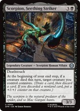 Scorpion, Seething Striker | SPM | 64 | NM/Uncommon | Magic | 052-MTG