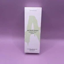 {M6} Aceology Green Tea Mask 2.19 fl oz 65 ml MSRP $69  New in Box sealed
