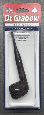 DR. GRABOW RIVIERA FILTER TOBACCO PIPE PREMIUM BRIAR MADE IN USA NEW