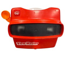 Vintage View-Master 3D Red Viewer  Reel-Batman Joker's Wild Tyco Toys Made USA