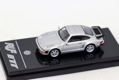 PARA 1/64 Scale P 911 RUF BTR 1986 Silver Diecast Car Model Toy Gift