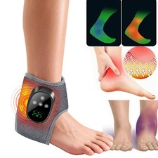 Electric Foot Ankle Massager Pain Relief 4 Modes Vibration Infrared Hot Compress