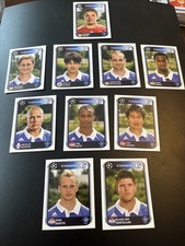 Panini Champions League 2010/11 FC Schalke Team Sticker Bundle Inc Neuer
