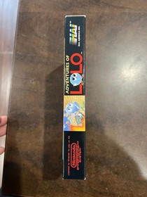 Adventures of Lolo Nintendo NES Complete CIB with Poster - MINTY!