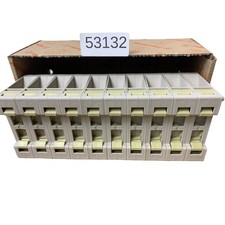 10 Pc Weidmüller WDU 50N DIN Rail Terminal Blocks 1820840000