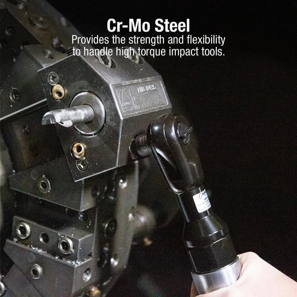 Pipe Plug Socket Set 1/2 in Drive 8pc SAE CrMo Impact Heavy Duty Sunex Tools - Image 4 of 4