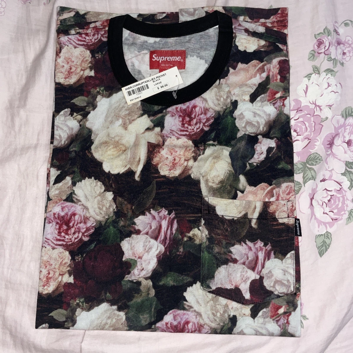 Supreme Short Sleeve Floral T-Shirts for Men for sale | eBay