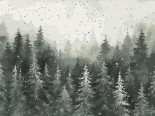 CSZPPQAF Christmas Paint by Numbers for Adults 12x16 inches, PB121-1