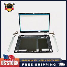 LCD Black Back Cover Front Bezel Hinges For Dell Latitude 3520 E3520 017XCF US