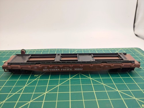 Coche plano Athearn escala HO, Southern Pacific #30262 con remolque portador | Condition: Used