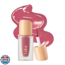 Laka Fruity Glam Lip Tint Mini, Glowing Lip Stain with Wide Color Spectrum, H