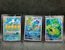 Pokemon TCG Twilight Masquerade Holo Full Art Lot Sunflora 169/167 3 Cards