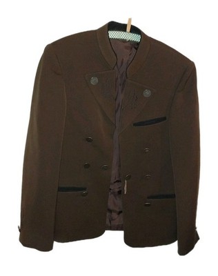 Zeiler Herren Trachten Jacke Gr. M/L Grau