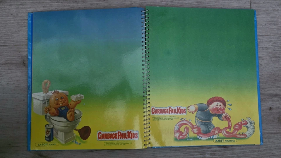 Álbum de pegatinas vintage 1985 Garbage Pail Kids 15 pegatinas Topps GPK series 3 y 5 Foto 4 de 4