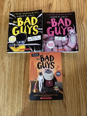 洋書　the BAD GUYS by AARON BLABEY 14冊 Bad Guys Book Series 1-15: Aaron Blabey: 9781338575309