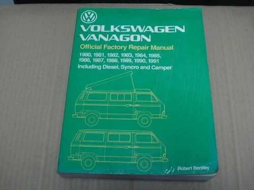 1980 - 1991 Volkswagen Vanagon Official Factory Repair Manual
