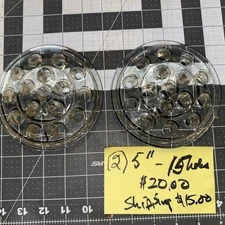 Two 5" 15 hole, 5" diameter Florist Frogs $20.00; Shipping $15.00