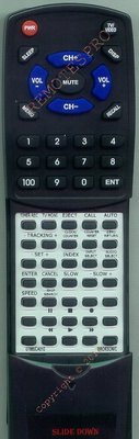 Replacement Remote for SANSUI 07660CA010, VHF6010D, 07660CA010