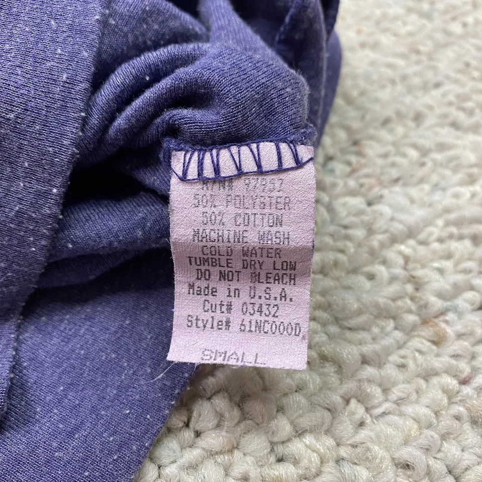 dELIAs 青少年运动衫 S 码蓝色大圆领连帽轻便口袋休闲 — 第 3/4 张图片