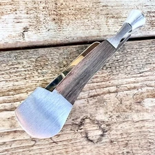 3 in 1 Steel and Hardwood Inlayed Pipe Shaped Tool Walnut Brown Wood Tamper Reem