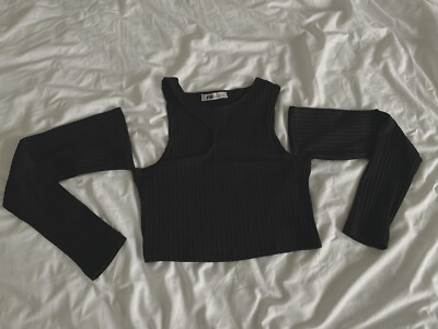 Black Crop Top