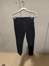 M&S Black Jeggings Denim Size 12 