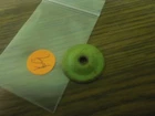 vintage marx garder one green hub-cap for parts